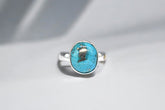 Irani turquoise Ring - Firoza